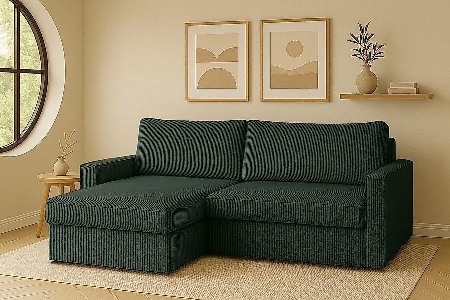 Kaiser Möbel Ecksofa mit Schlaffunktion und günstig online kaufen