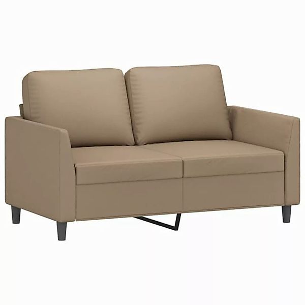 vidaXL Sofa, 2-Sitzer-Sofa Cappuccino-Braun 120 cm Kunstleder günstig online kaufen