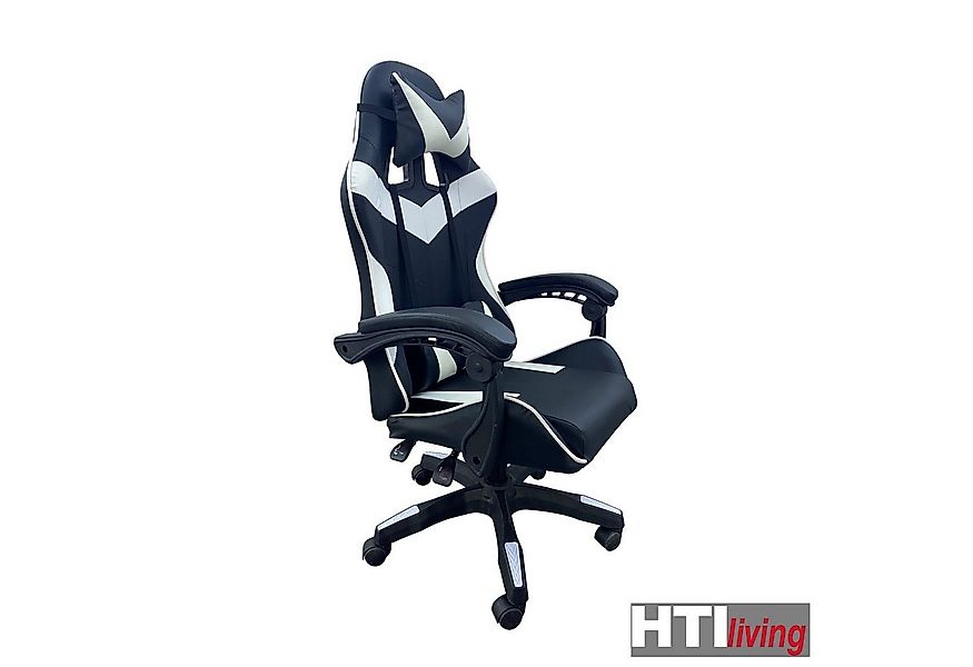 HTI-Living Schreibtischstuhl Schreibtischstuhl Krit Schwarz-Weiß (Stück, 1 günstig online kaufen