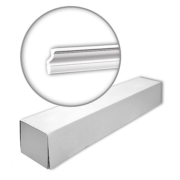 PROFHOME 650171-Box Eckleisten 1 Karton Set mit 36 Deckenleisten 72 m Weiß günstig online kaufen