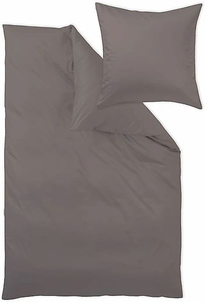 Curt Bauer Bettwäsche »Uni-Mako-Satin aus 100% Baumwolle, Bett- und Kopfkis günstig online kaufen