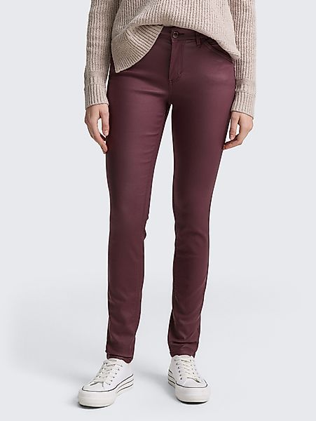 TOM TAILOR Skinny-fit-Jeans Jeanshosen Coated TTLUCIE günstig online kaufen