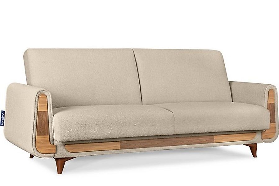 KONSIMO® 3-Sitzer, GUSTAVO, Sofa mit Schlaffunktion, günstig online kaufen
