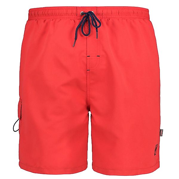 ADAMO Badeshorts mit Taschen Farbe rot Größe: 8XL günstig online kaufen