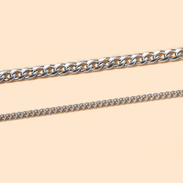 KARMA Fußketten Set Fußkettchen Schmuckset Silber günstig online kaufen