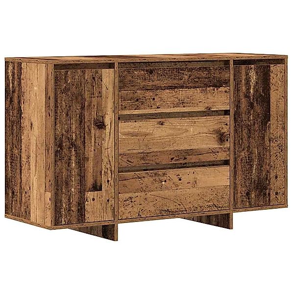 vidaXL Sideboard mit Schubladen Altholz 120 x 41 x 75 cm Holzwerkstoff 3333 günstig online kaufen