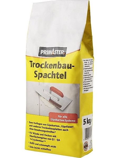 Primaster Spachtelmasse Primaster Trockenbau-Spachtel 5 kg günstig online kaufen