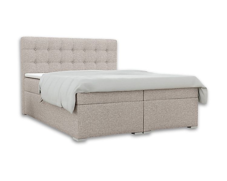 Deine Möbel 24 Boxspringbett CLAUDIA Boxbett günstig online kaufen