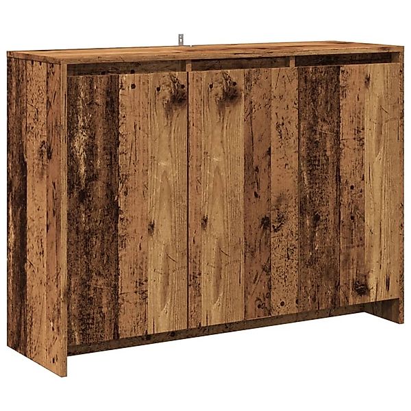 vidaXL Sideboard Altholz-Optik 102x33x75 cm Holzwerkstoff 856780 günstig online kaufen