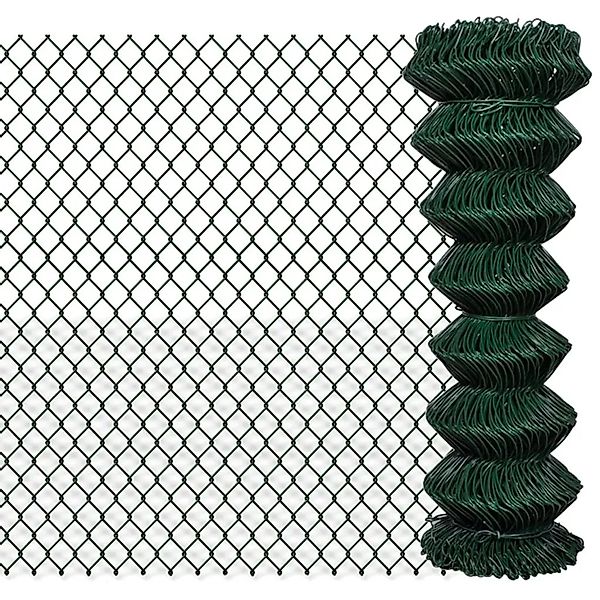 vidaXL Maschendrahtzaun Stahl 1,25x25 m 140350 günstig online kaufen