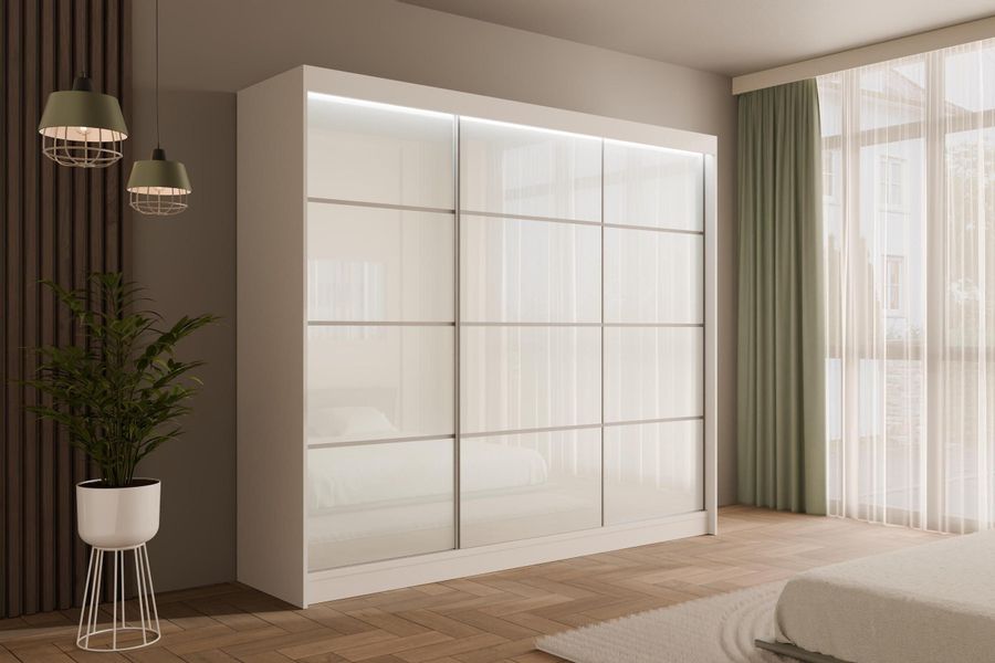 ALTDECOR Schiebetürenschrank PEKA3 (Kleiderschrank Garderobenschrank mit günstig online kaufen
