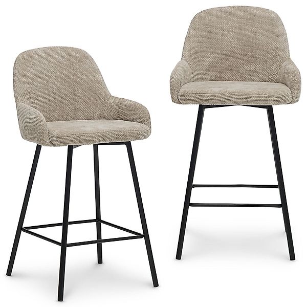 IDIMEX Barhocker VIVIANNE, 2er Set gepolstert günstig online kaufen