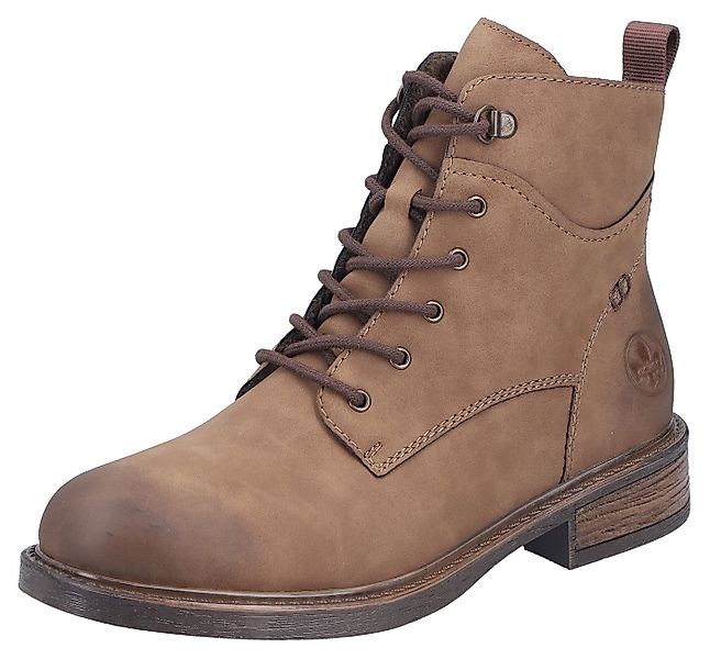 Rieker Schnürstiefelette Schnürboots, Casual-Boots in aktueller Used-Optik günstig online kaufen