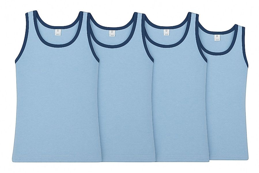 The Bakis Unterhemd bunte Unterhemden, einfarbiges 4er Sparset, Art 403 günstig online kaufen