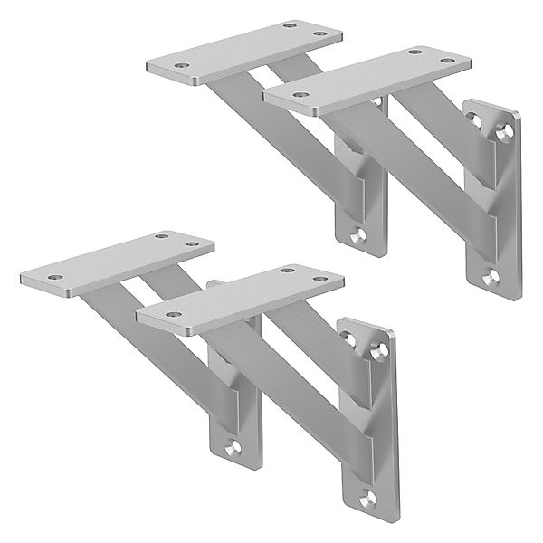 ML-DESIGN Wandregalhalter Regalhalterung aus Aluminium, Regalträger günstig online kaufen