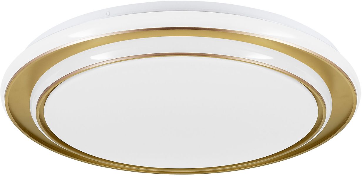 EGLO LED Deckenleuchte »MOSCHETTA Deckenlampe - Stahl - LED - 36W - IP20« L günstig online kaufen