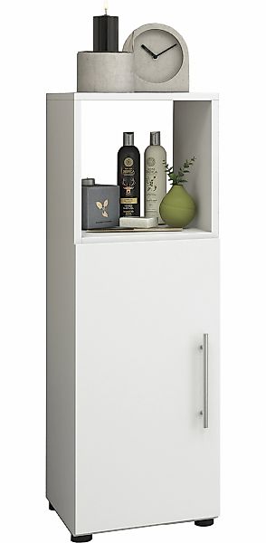 VCM Hochschrank "Holz Badmöbel Midischrank Badschrank Bad Flandu", (1 St.) günstig online kaufen