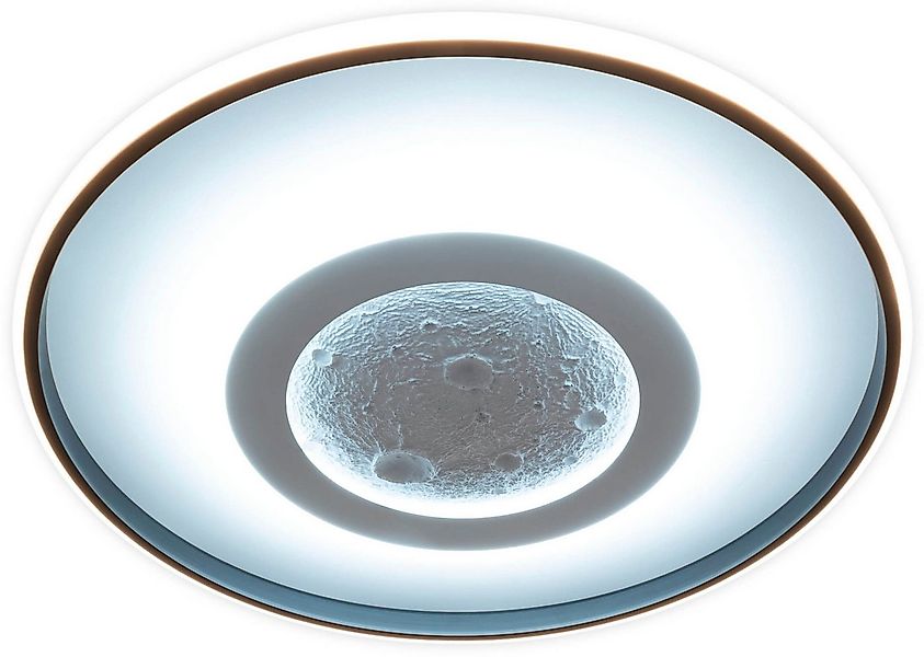 my home LED Deckenleuchte Lyra, CCT - über Fernbedienung, Dimmfunktion, Mem günstig online kaufen