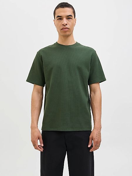 Jack & Jones T-Shirt "JJEAUSTIN TEE SS NOOS" mit Markenlabel günstig online kaufen