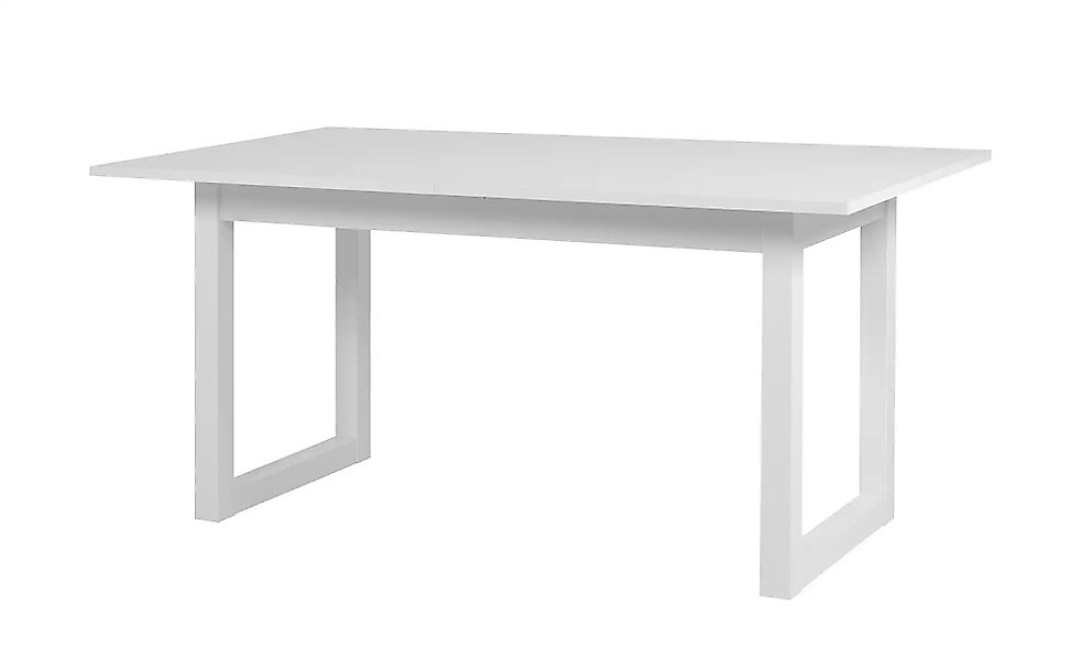 Finori Esstisch, Weiß B x H x T ca. 160-200 x 75 x 90 cm günstig online kaufen