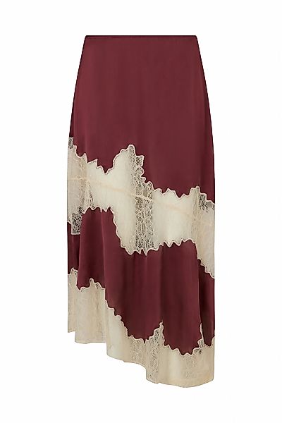 Lily and Lionel Midirock "Elenor Lace Insert Midi Skirt Damen" günstig online kaufen