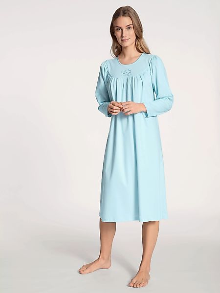 CALIDA Nachthemd "Soft Cotton", Raglanärmeln, Langarm, Interlock-Qualität, günstig online kaufen