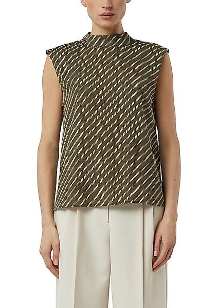 comma Blusentop mit Allover-Print günstig online kaufen