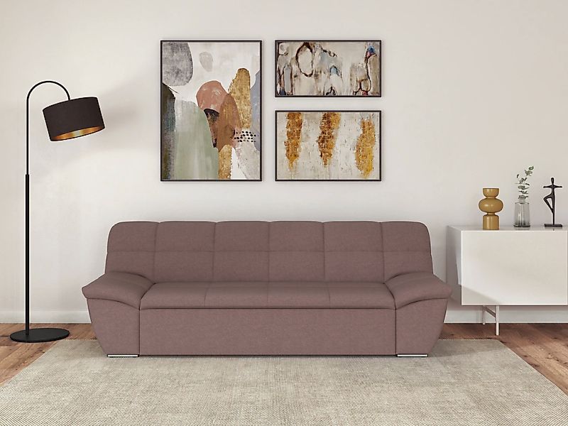 DOMO collection 3-Sitzer "Splash, moderne Steppung im Sitz und Rücken, komf günstig online kaufen