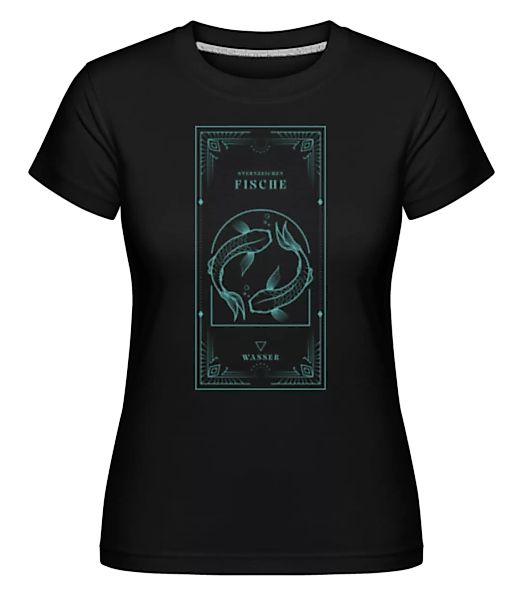 Art Deco Sternzeichen Fische · Shirtinator Frauen T-Shirt günstig online kaufen