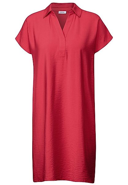 CECIL Midikleid Strukturkleid in Unifarbe (1-tlg) günstig online kaufen