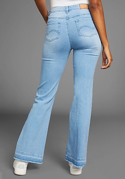 KangaROOS Weite Jeans, Flare Weite Jeans High Waist günstig online kaufen