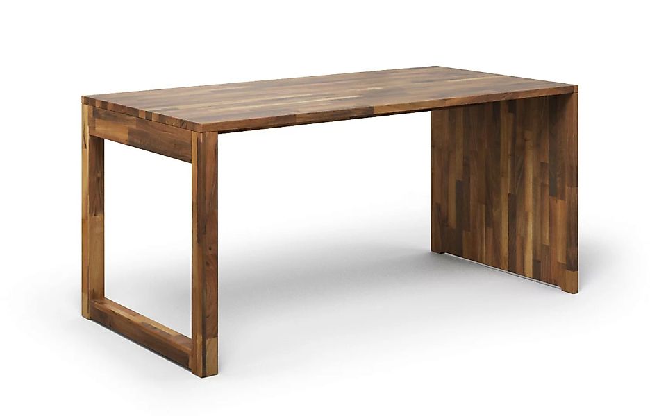 Schreibtisch Ebina aus Nussbaum günstig online kaufen