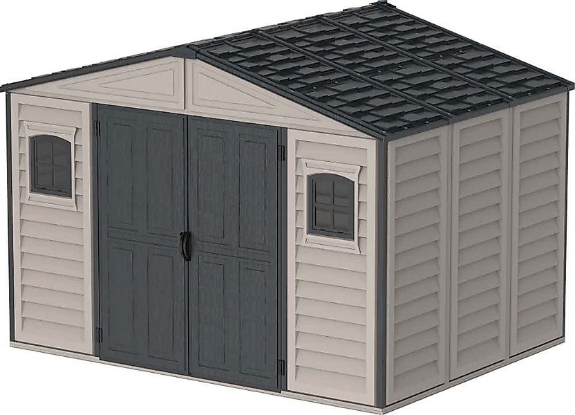 DURAMAX Gerätehaus DURAMAX Kunststoff-3,2x2,4m, BxT: 320x247 günstig online kaufen