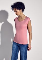 STREET ONE V-Shirt doppellagig günstig online kaufen