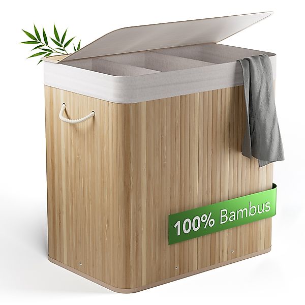 New Habitat Wäschekorb Bambus Wäschekorb 3 günstig online kaufen