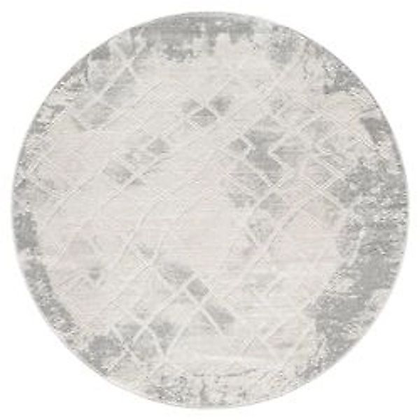payé Teppich Royal 215 Rund 200x200 cm Grau günstig online kaufen