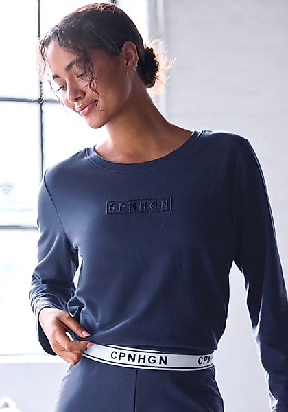 Copenhagen Studios Langarmshirt, Mit hochwertiger Logostickerei günstig online kaufen