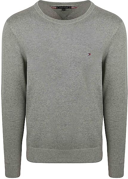 Tommy Hilfiger Pullover Essential Grau - Größe 3XL günstig online kaufen