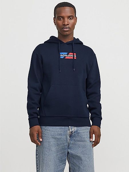 Jack & Jones Kapuzensweatshirt JJECORP GRAPHIC SWEAT HOOD NOOS mit Logo Pri günstig online kaufen