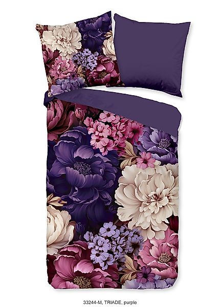 PURE luxury collection Wendebettwäsche "Triade" 2 Stk. tlg. Mikrofaser, Pfl günstig online kaufen