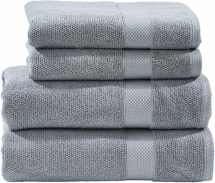 done. Handtuch Set "Deluxe 2x Handtücher (50x100 cm), 2x Duschtücher (70x14 günstig online kaufen