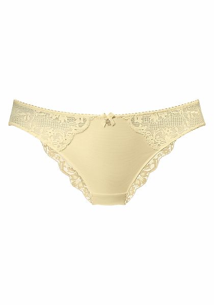 LASCANA Tanga, aus floraler Spitze in dezent transparenter Optik günstig online kaufen
