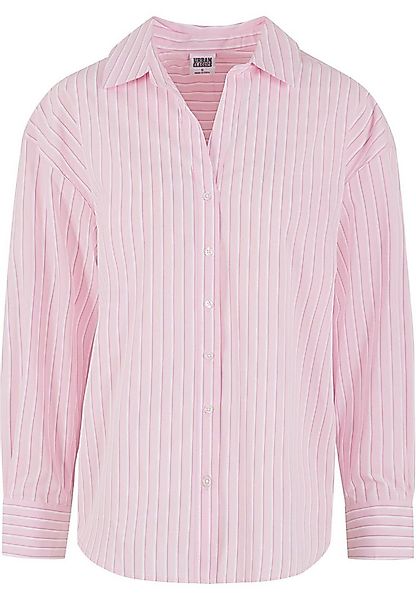 URBAN CLASSICS Klassische Bluse Urban Classics Ladies Oversized Striped Blo günstig online kaufen