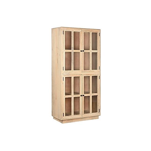 Esprit Home Vitrine Displayständer Home ESPRIT Kristall Mango-Holz 80 x 40 günstig online kaufen