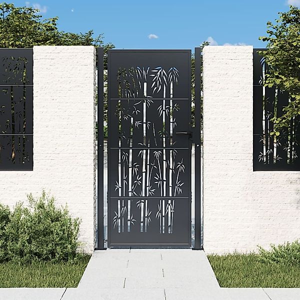 vidaXL Gartentor, Gartentor Anthrazit 105x180 cm günstig online kaufen