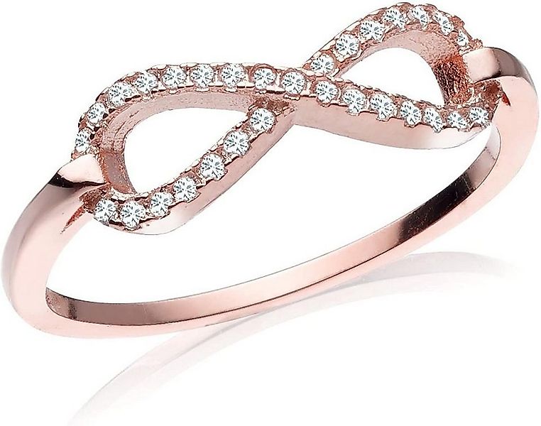 Karisma Fingerring Karisma Damen Roségold Sterling Silber 925 Ring Unendlic günstig online kaufen