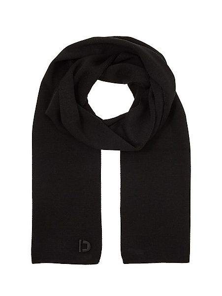 TOM TAILOR Denim Strickschal Accessoire, Basic Schal mit Logo-Stickerei günstig online kaufen