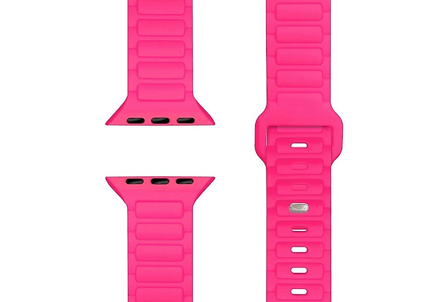 Nalia Smartwatch-Armband Apple Watch 49mm/46/45/44/42(Serie 1-3), Magnetisc günstig online kaufen