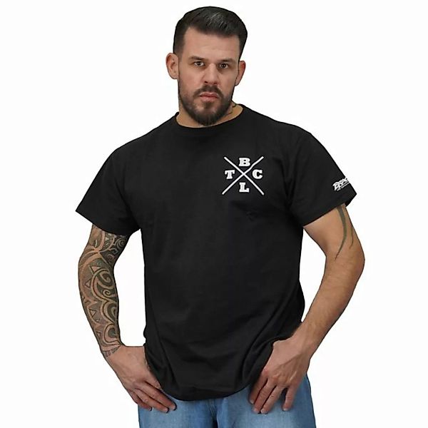BRACHIAL THE LIFESTYLE COMPANY T-Shirt Brachial T-Shirt "Beach" schwarz S günstig online kaufen