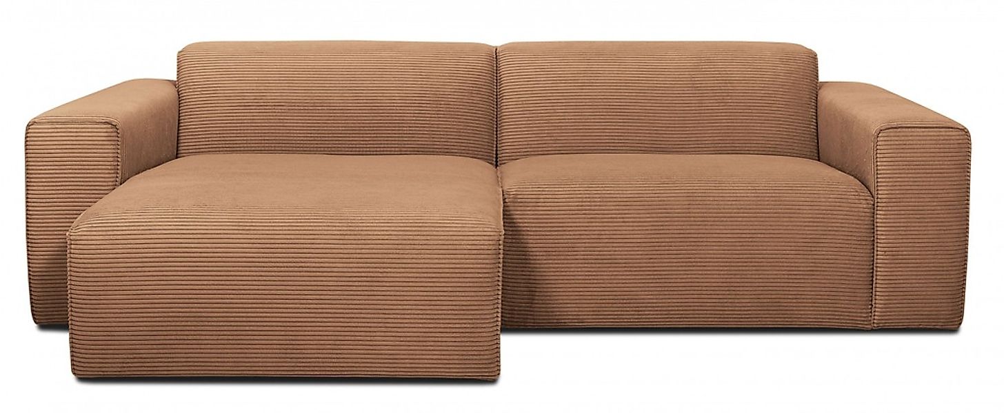 INOSIGN Ecksofa »Clayton«, in einem trendigen Cord-Bezug, verschiedene Komb günstig online kaufen